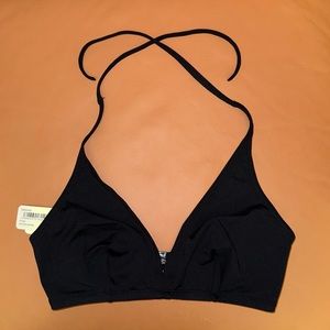 Eres Black Bikini Swim Top